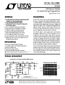 浏览型号LT1533的Datasheet PDF文件第1页