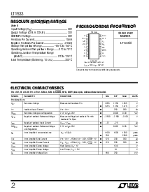 浏览型号LT1533的Datasheet PDF文件第2页