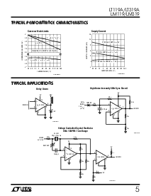 浏览型号LM119的Datasheet PDF文件第5页