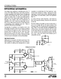 浏览型号LT1056的Datasheet PDF文件第8页