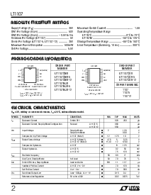 浏览型号LT1107的Datasheet PDF文件第2页