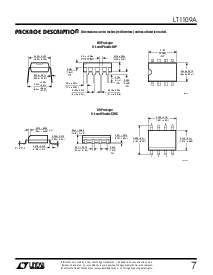 浏览型号LT1109A的Datasheet PDF文件第7页