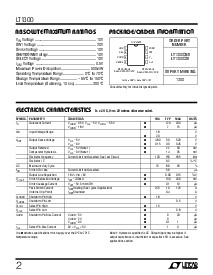 浏览型号LT1300的Datasheet PDF文件第2页