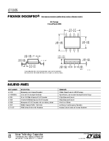 浏览型号LT1305的Datasheet PDF文件第8页
