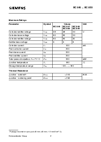 浏览型号BC848B的Datasheet PDF文件第2页