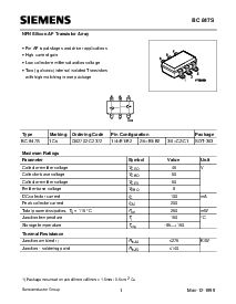 浏览型号BC847S的Datasheet PDF文件第1页