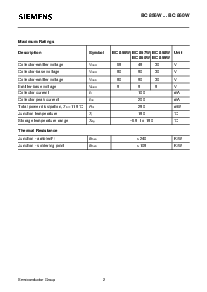 浏览型号BC857BW的Datasheet PDF文件第2页