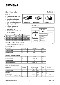 浏览型号TLE4250的Datasheet PDF文件第4页