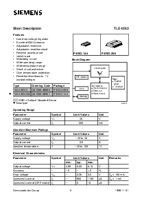 浏览型号TLE4250的Datasheet PDF文件第6页