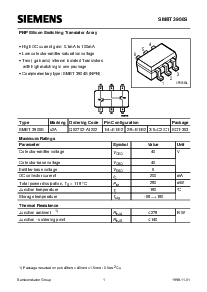 浏览型号SMBT3906S的Datasheet PDF文件第1页