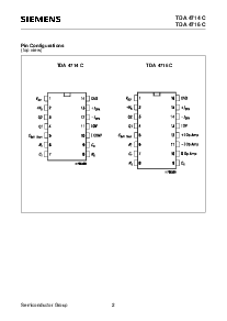 浏览型号TDA4716C的Datasheet PDF文件第2页