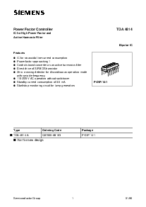 浏览型号TDA4814的Datasheet PDF文件第1页