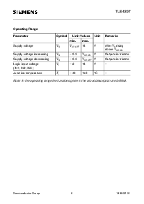 浏览型号TLE4207的Datasheet PDF文件第6页