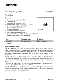 浏览型号TLE4250G的Datasheet PDF文件第1页