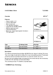 浏览型号TLE5203的Datasheet PDF文件第1页