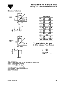 浏览型号KBPC2504/W的Datasheet PDF文件第3页