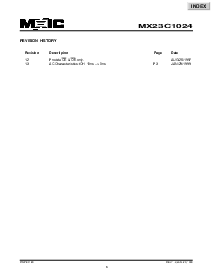 浏览型号MX23C1024的Datasheet PDF文件第6页