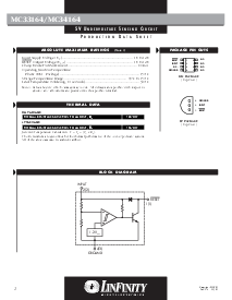 浏览型号MC33164/MC34164的Datasheet PDF文件第2页