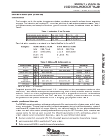 浏览型号MSP430x14x的Datasheet PDF文件第7页