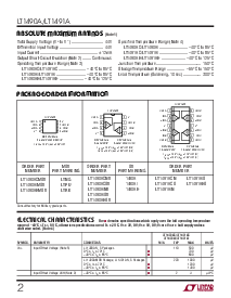 浏览型号LT1491A的Datasheet PDF文件第2页