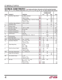 浏览型号LT1491A的Datasheet PDF文件第4页