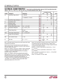 浏览型号LT1491A的Datasheet PDF文件第6页