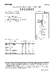 浏览型号2SC2655的Datasheet PDF文件第1页
