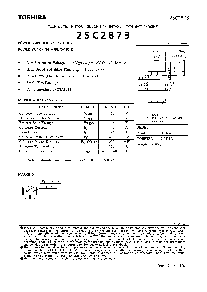 浏览型号2SC2873的Datasheet PDF文件第1页