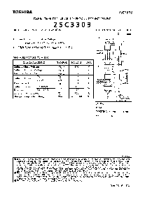 浏览型号2SC3303的Datasheet PDF文件第1页
