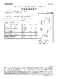 浏览型号2SC4667的Datasheet PDF文件第1页