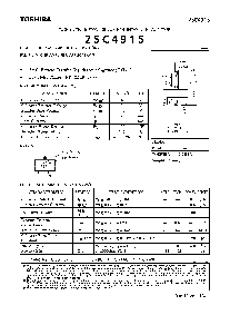 浏览型号2SC4915的Datasheet PDF文件第1页