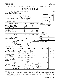 浏览型号2SD1784的Datasheet PDF文件第1页