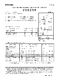 浏览型号2SK210的Datasheet PDF文件第1页