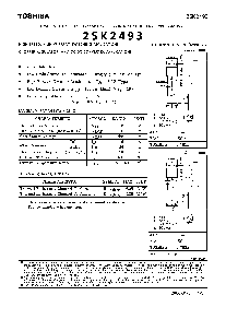 浏览型号2SK2493的Datasheet PDF文件第1页