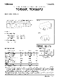 浏览型号TC4S66FU的Datasheet PDF文件第1页