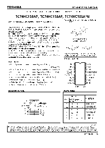 浏览型号TC74HC193AP的Datasheet PDF文件第1页