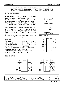 浏览型号TC74HC238AF的Datasheet PDF文件第1页