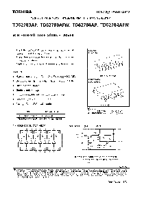 浏览型号TD62783AP的Datasheet PDF文件第1页