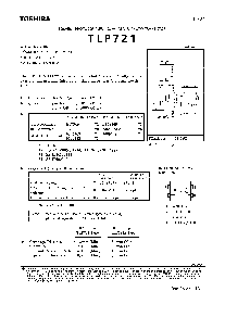 浏览型号TLP721的Datasheet PDF文件第1页