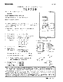 浏览型号TLP750的Datasheet PDF文件第1页