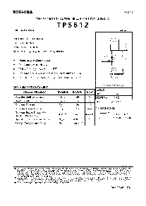 浏览型号TPS612的Datasheet PDF文件第1页