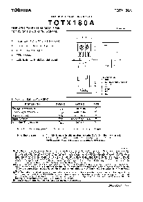 浏览型号T0TX180A的Datasheet PDF文件第1页