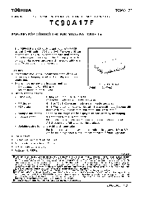 浏览型号TC90A17F的Datasheet PDF文件第1页
