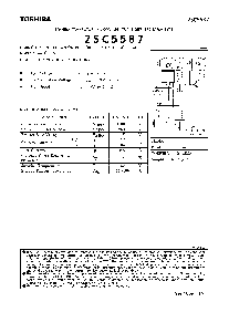 浏览型号2SC5587的Datasheet PDF文件第1页