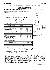 浏览型号2SK2995的Datasheet PDF文件第1页