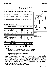 浏览型号2SK2968的Datasheet PDF文件第1页
