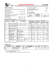 浏览型号CY7C1046的Datasheet PDF文件第2页