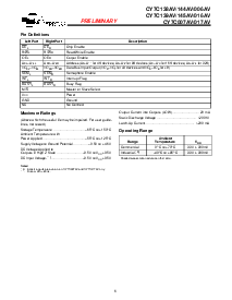 浏览型号CY7C144AV的Datasheet PDF文件第6页