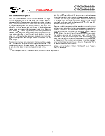 浏览型号CY7C91079的Datasheet PDF文件第2页