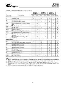 浏览型号CY7C109的Datasheet PDF文件第4页